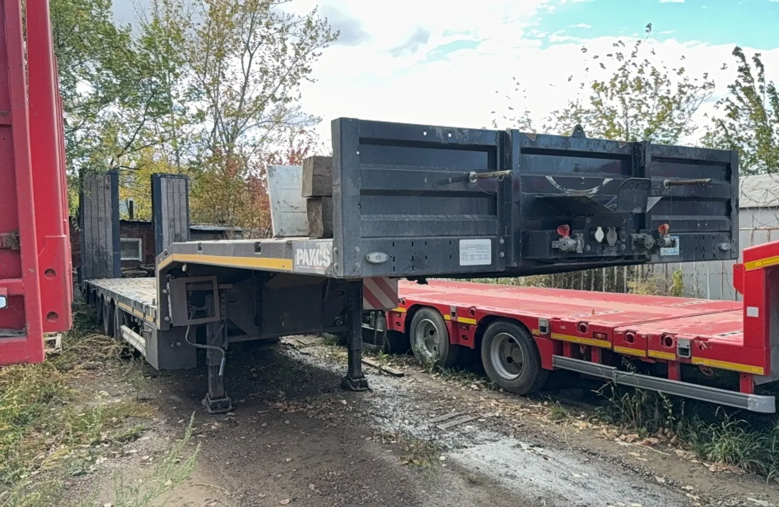 Iso Pakcs LOWBED Полуприцеп тяжеловоз 4 оси, фото 2