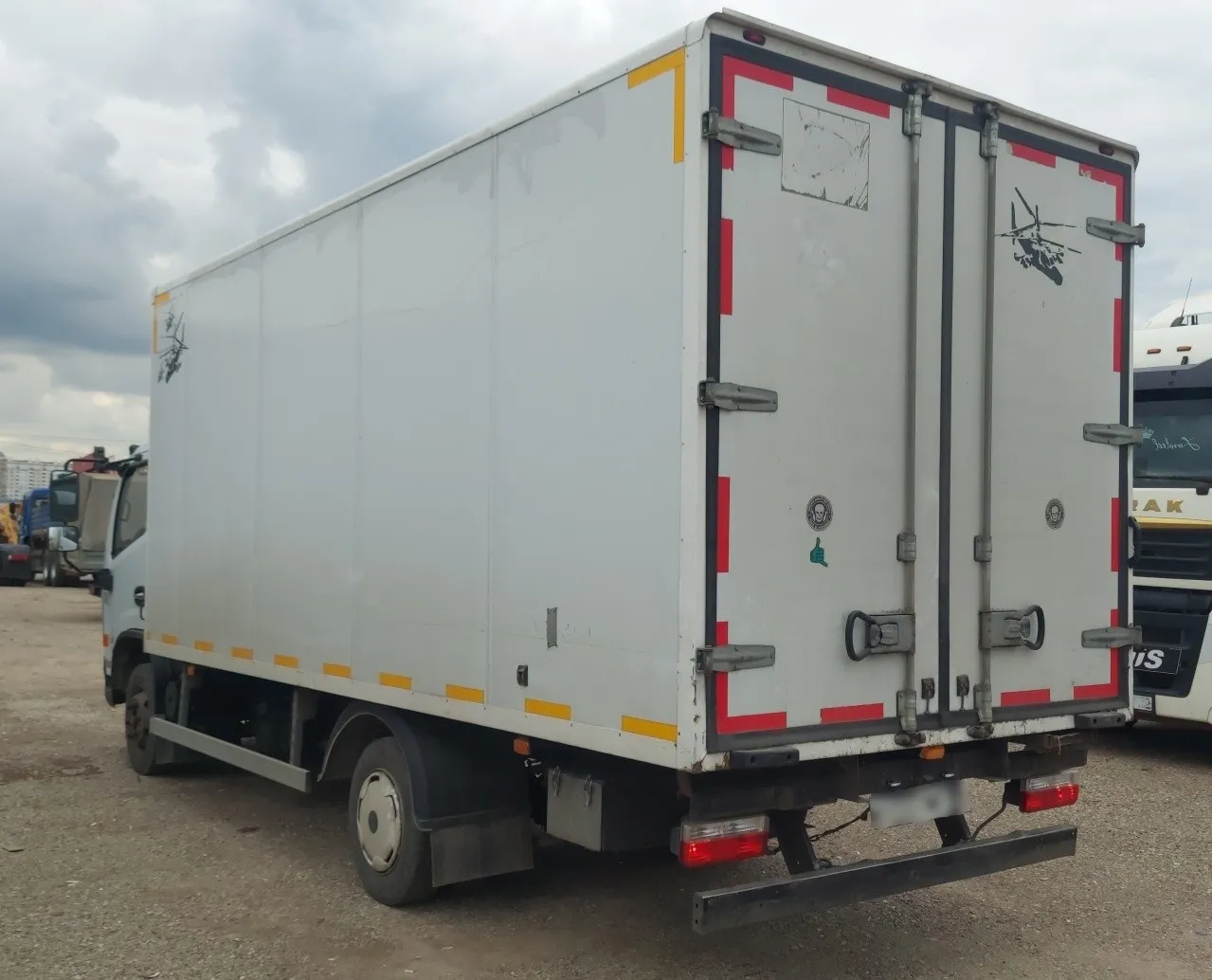 Меткомплекс Z811* на шасси Dongfeng Z55 Изотермический/рефрижератор, фото 4