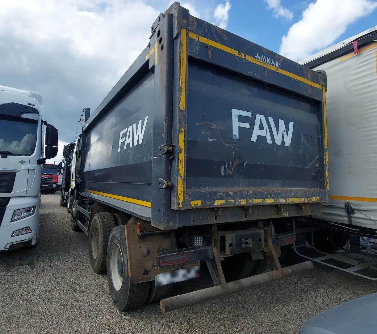 Автомастер 5589* на шасси FAW CA 3250 6x4 Самосвал, фото 4