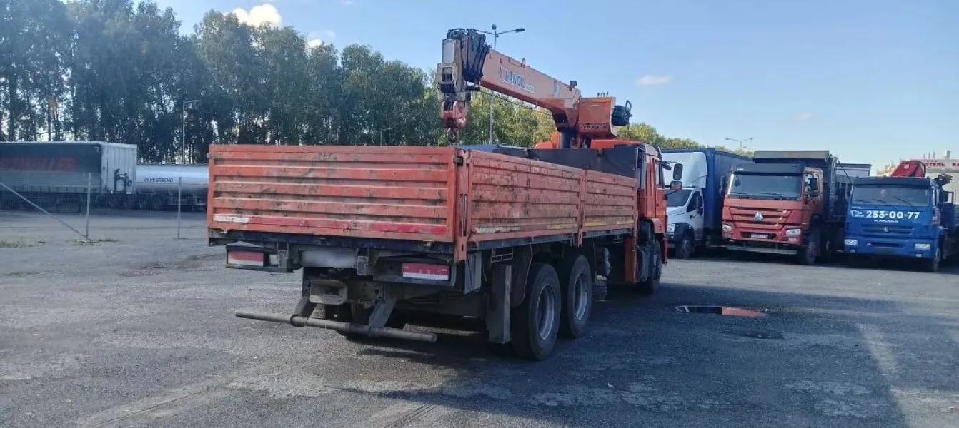Рр Групп 4303А4-10 на шасси КамАЗ 65115 6x4 Бортовой с КМУ, фото 3