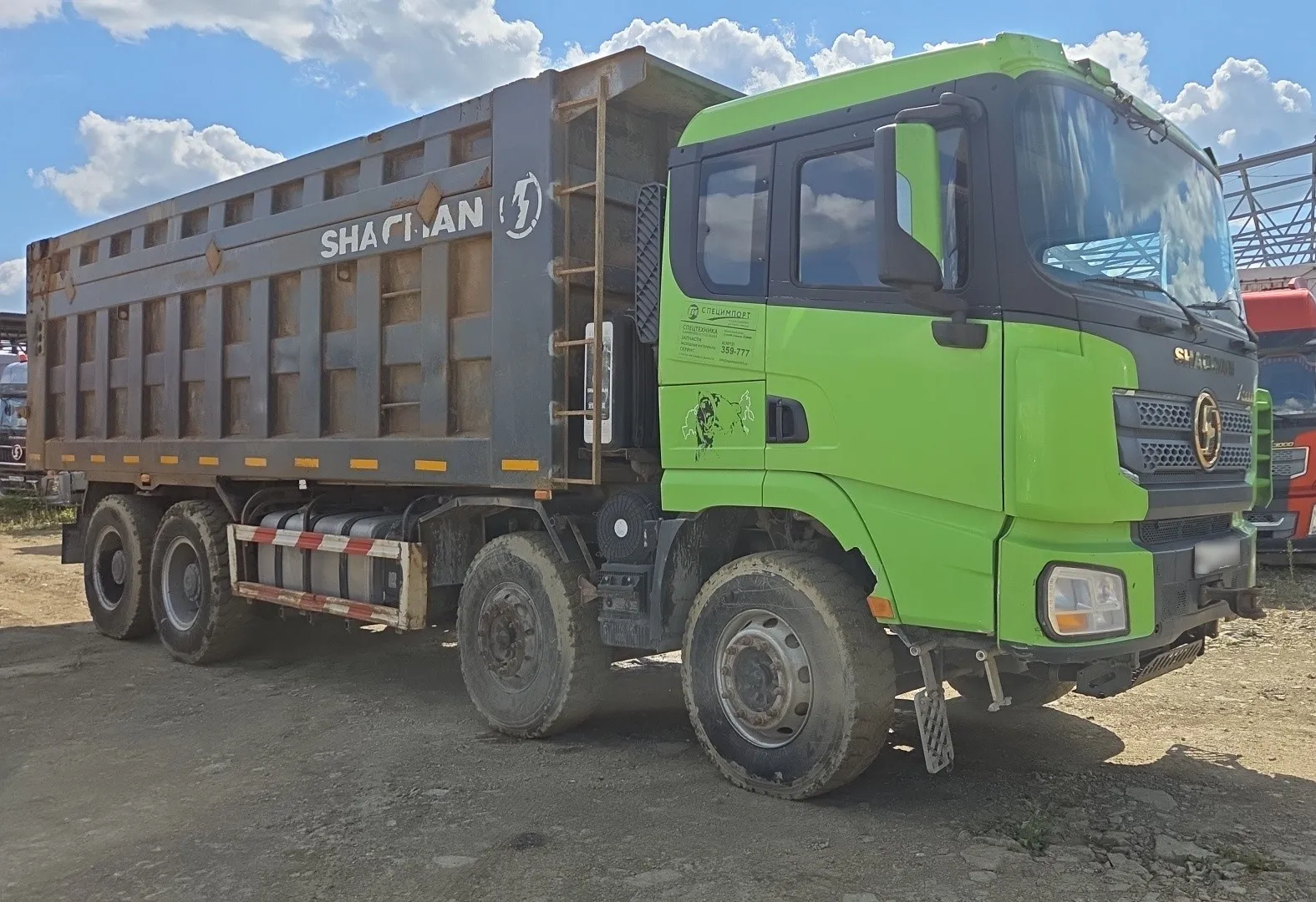Shacman SX* 8x4 Самосвал, фото 2