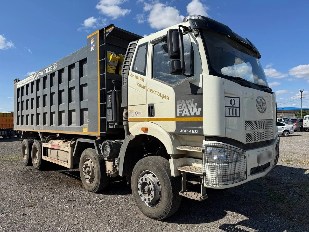 FAW J6 8x4 Самосвал, фото 2