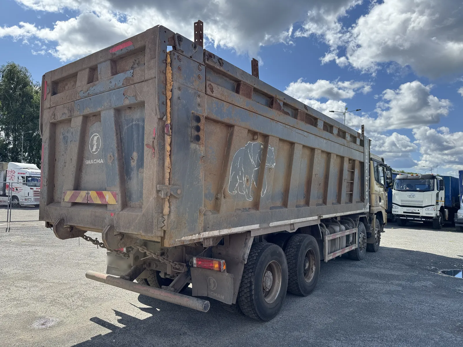Shacman SX* 8x4 Самосвал, фото 3