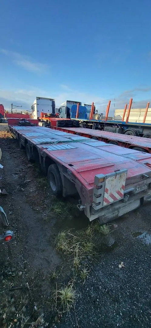 Ютерборг 9852* Полуприцеп тяжеловоз 4 оси, фото 3