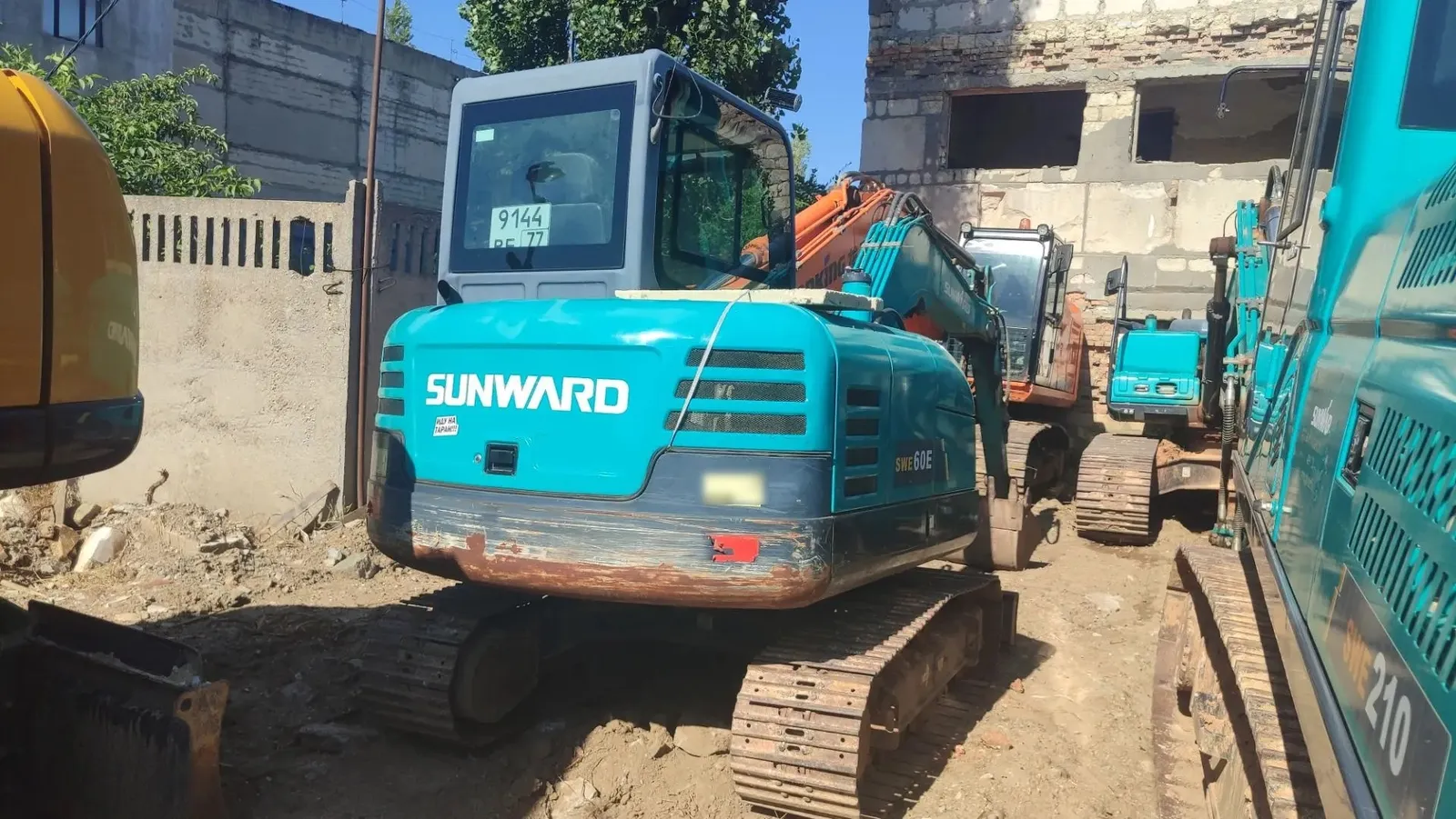 Sunward SWE60 Мини-экскаватор, фото 3