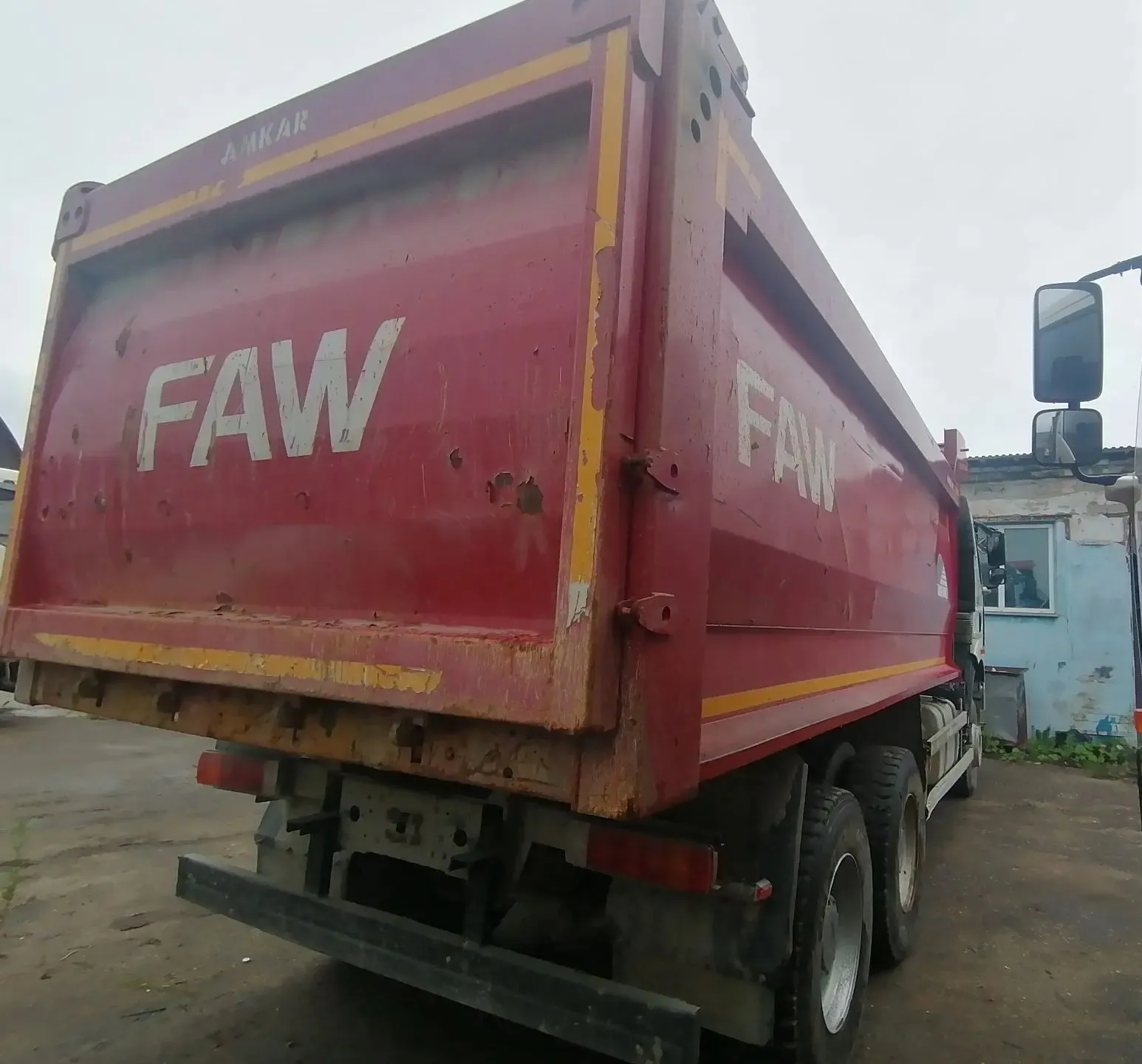 Автомастер 5589* на шасси FAW CA 3250 6x4 Самосвал, фото 3