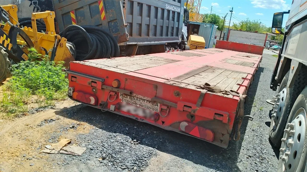 Тверьстроймаш 993941 Полуприцеп тяжеловоз 4 оси, фото 3