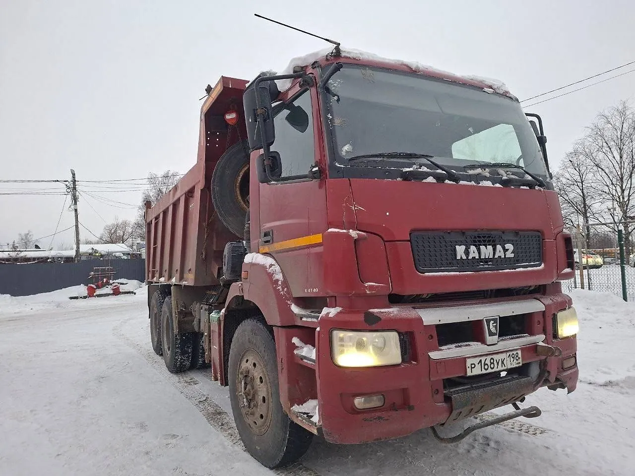 КАМАЗ 6580 6x4 Самосвал, фото 2