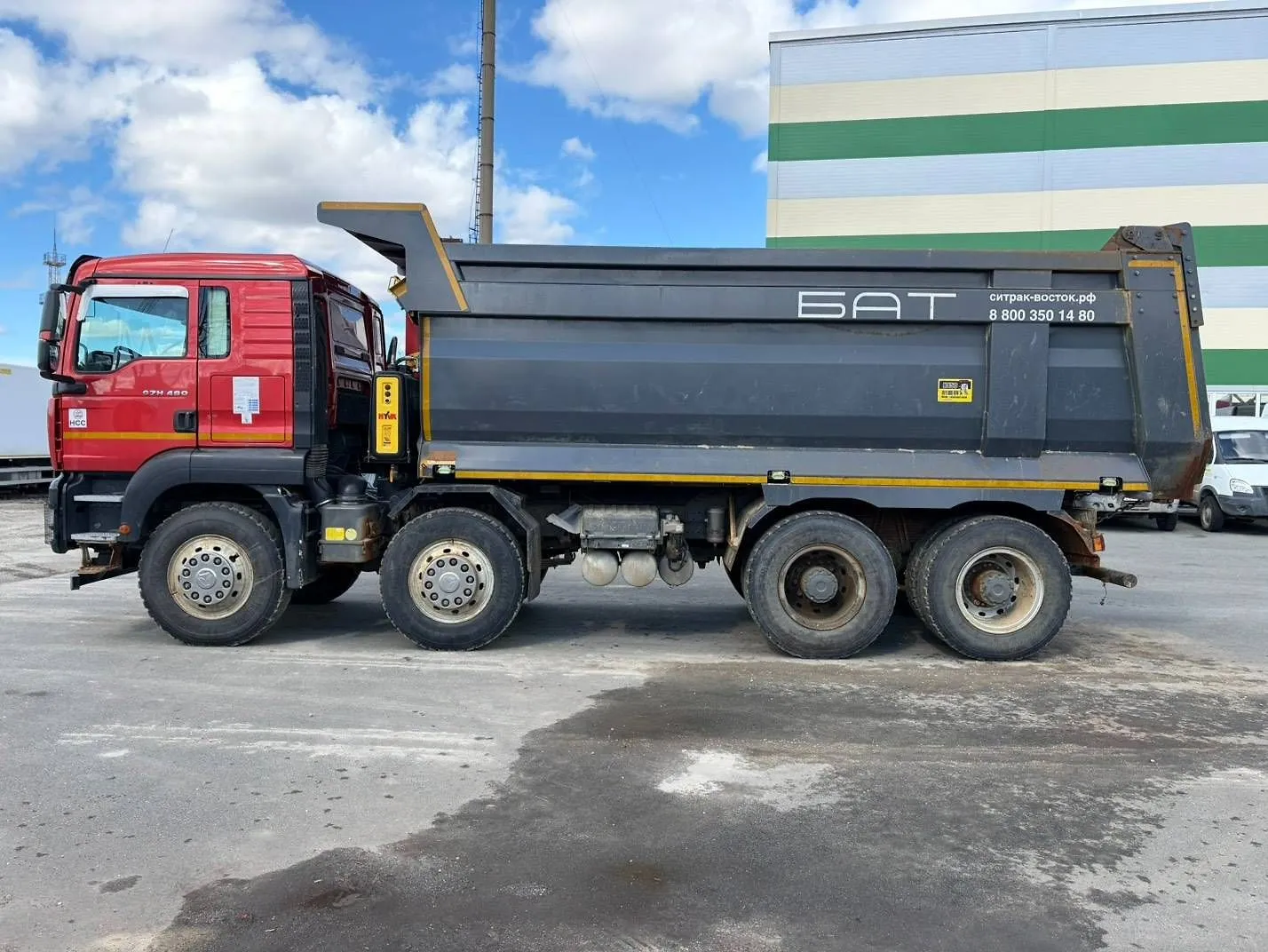 Sitrak C7H 8x4 Самосвал, фото 5