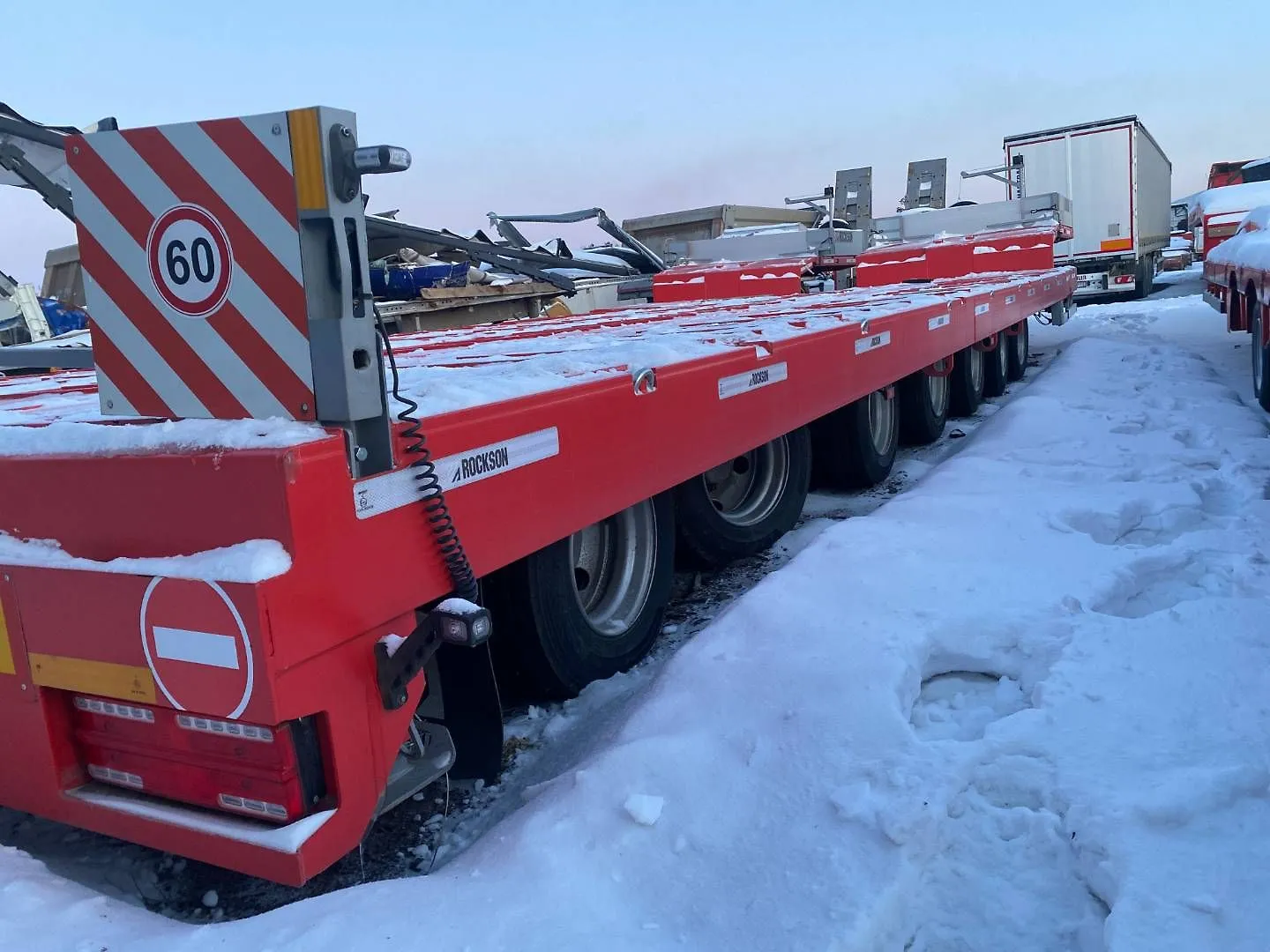 Rockson 9891* Полуприцеп тяжеловоз 7 осей, фото 4