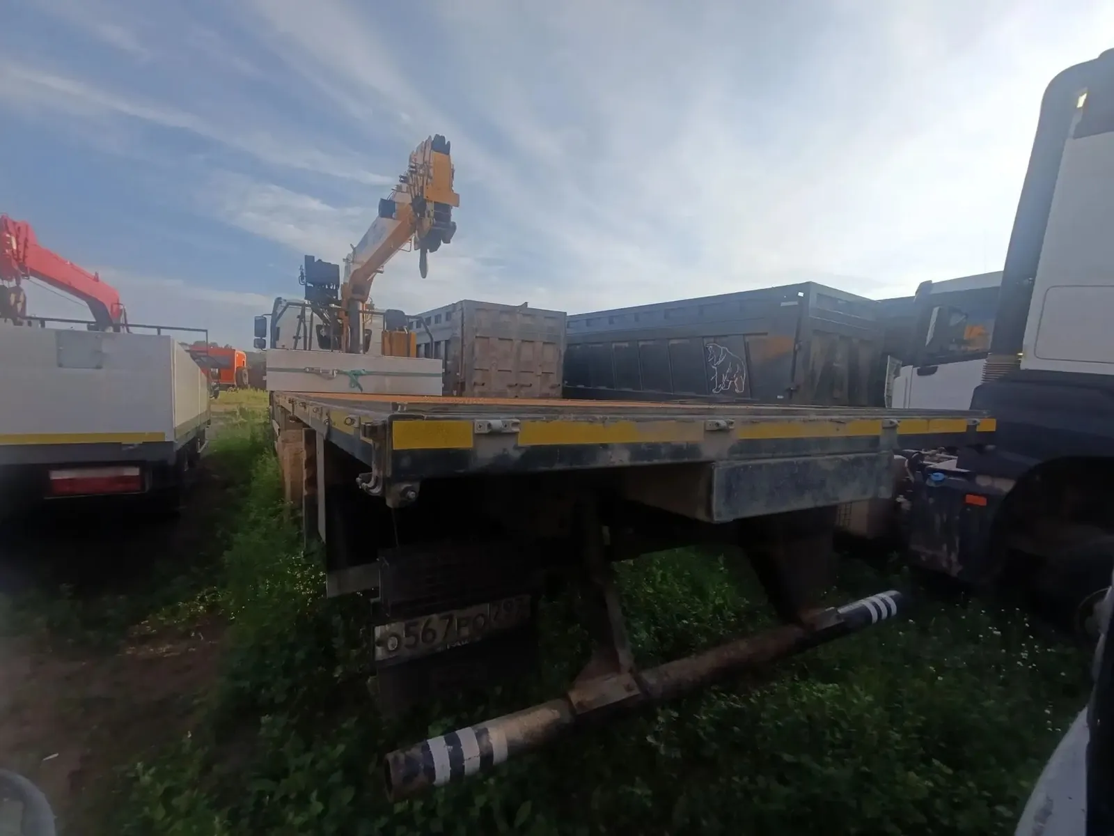 Юбо-Сумотори 4591* на шасси FAW CA 3250 6x6 Бортовой с КМУ, фото 4