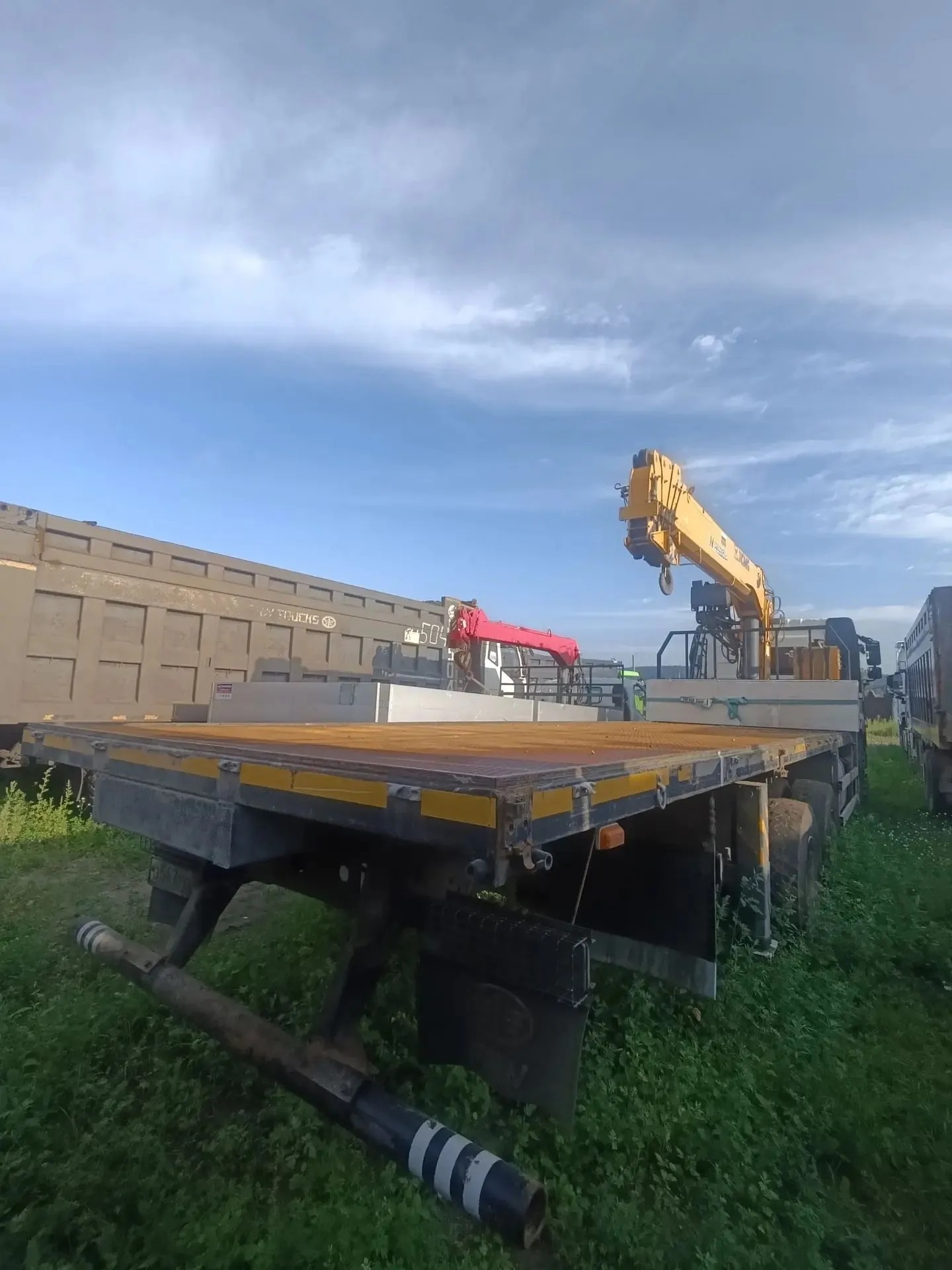 Юбо-Сумотори 4591* на шасси FAW CA 3250 6x6 Бортовой с КМУ, фото 3