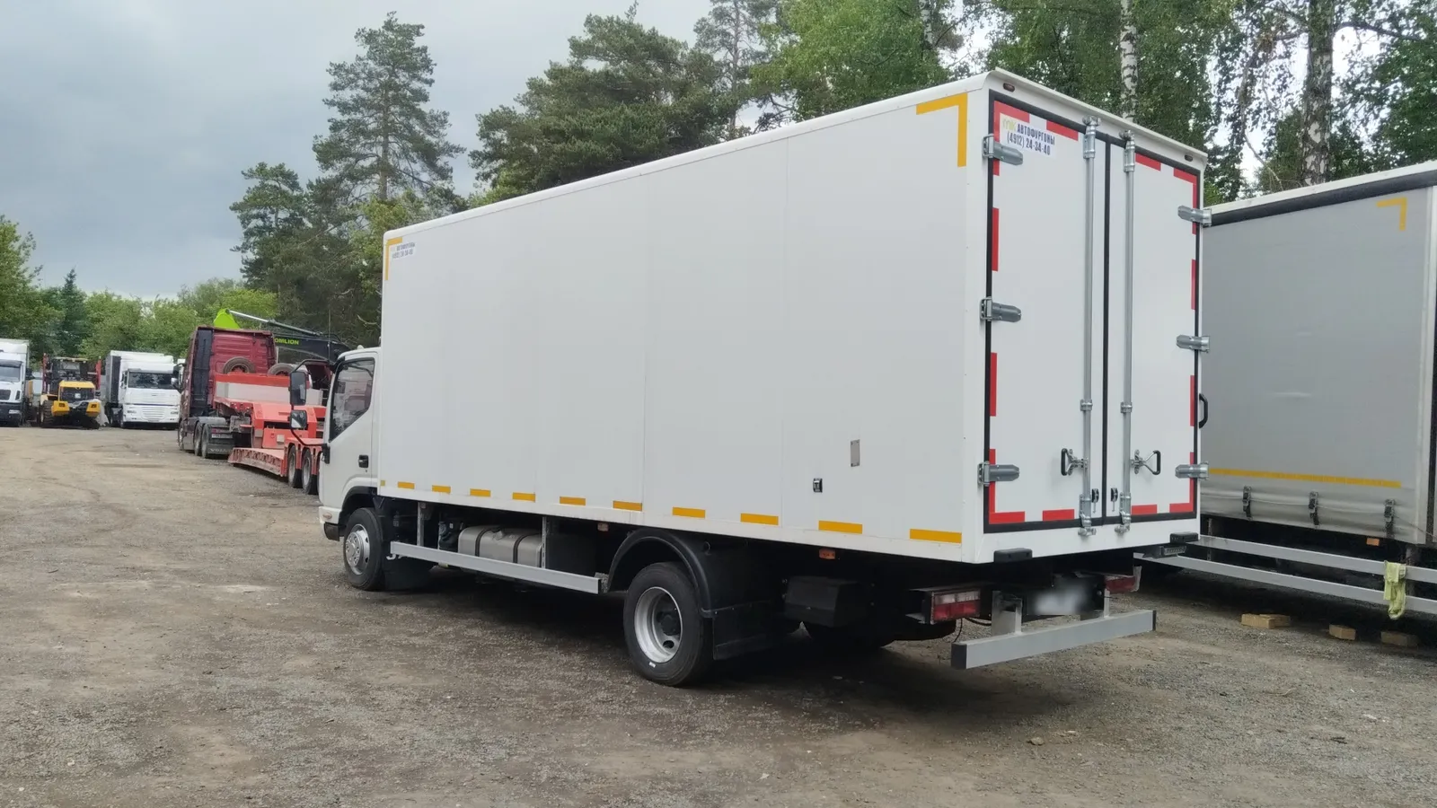 Меткомплекс JA11* на шасси JAC N90 4x2 Изотермический/рефрижератор, фото 4