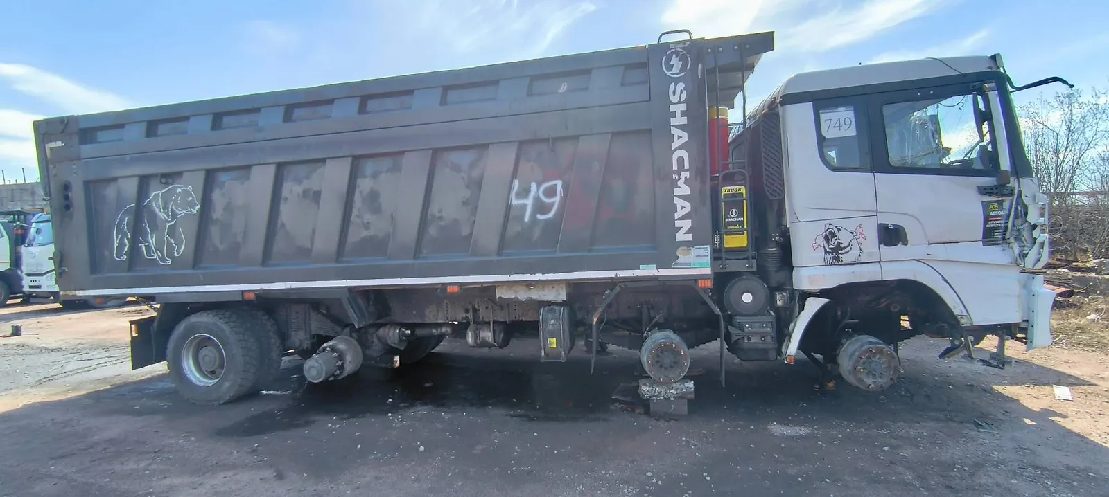 Shacman SX* 8x4 Самосвал, фото 4