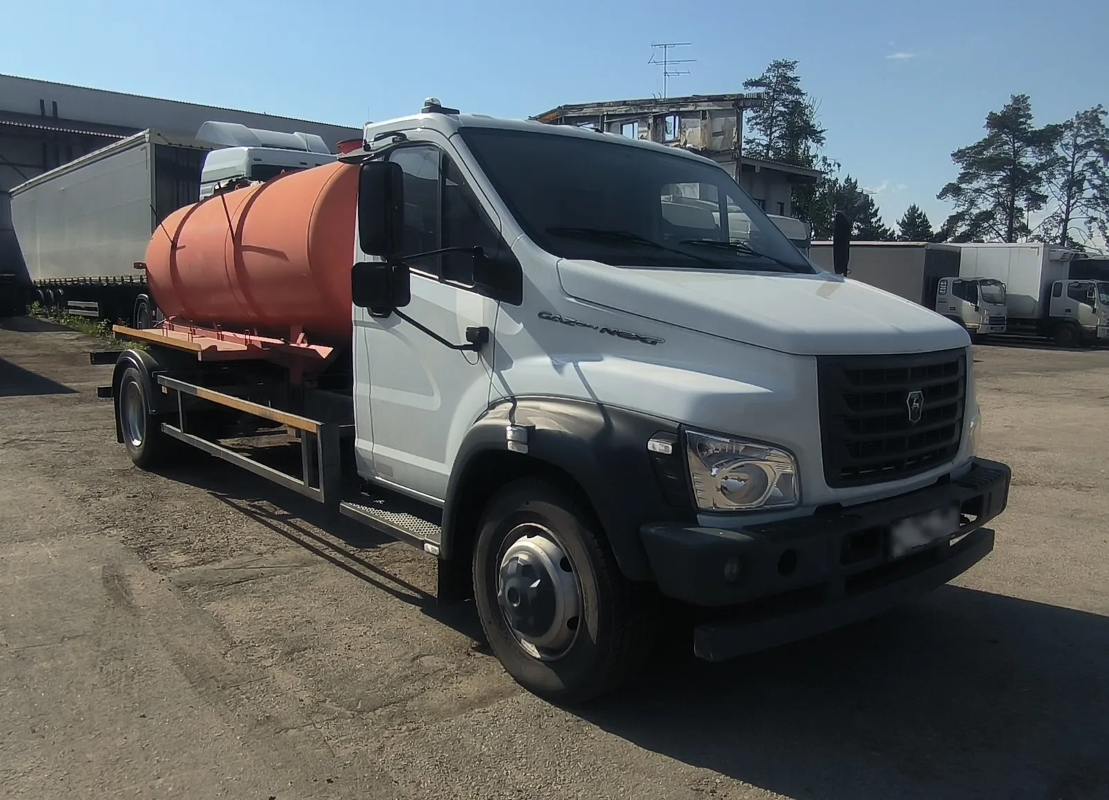 Спектр-Авто 2790* на шасси GAZ GAZON NEXT Автоцистерна вакуумная, фото 2
