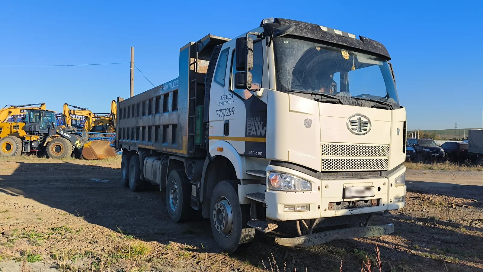 FAW J6 8x4 Самосвал, фото 2