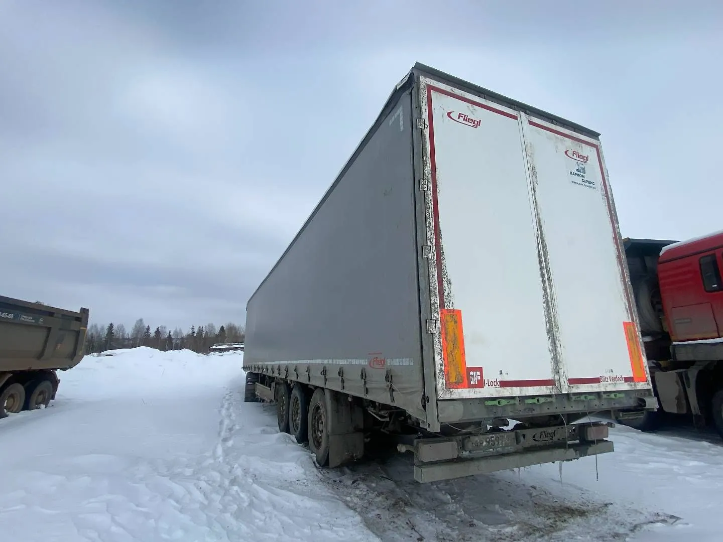 Fliegl SDS* Полуприцеп Шторный/Бортовой, фото 5