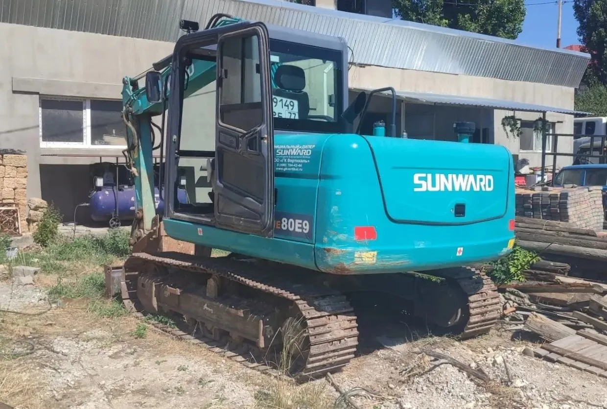 Sunward SWE80 Мини-экскаватор, фото 4
