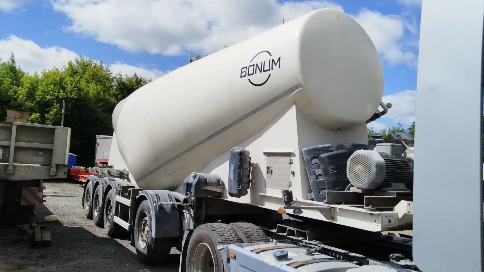 BONUM 914231 Полуприцеп цистерна для сыпучих грузов, фото 2