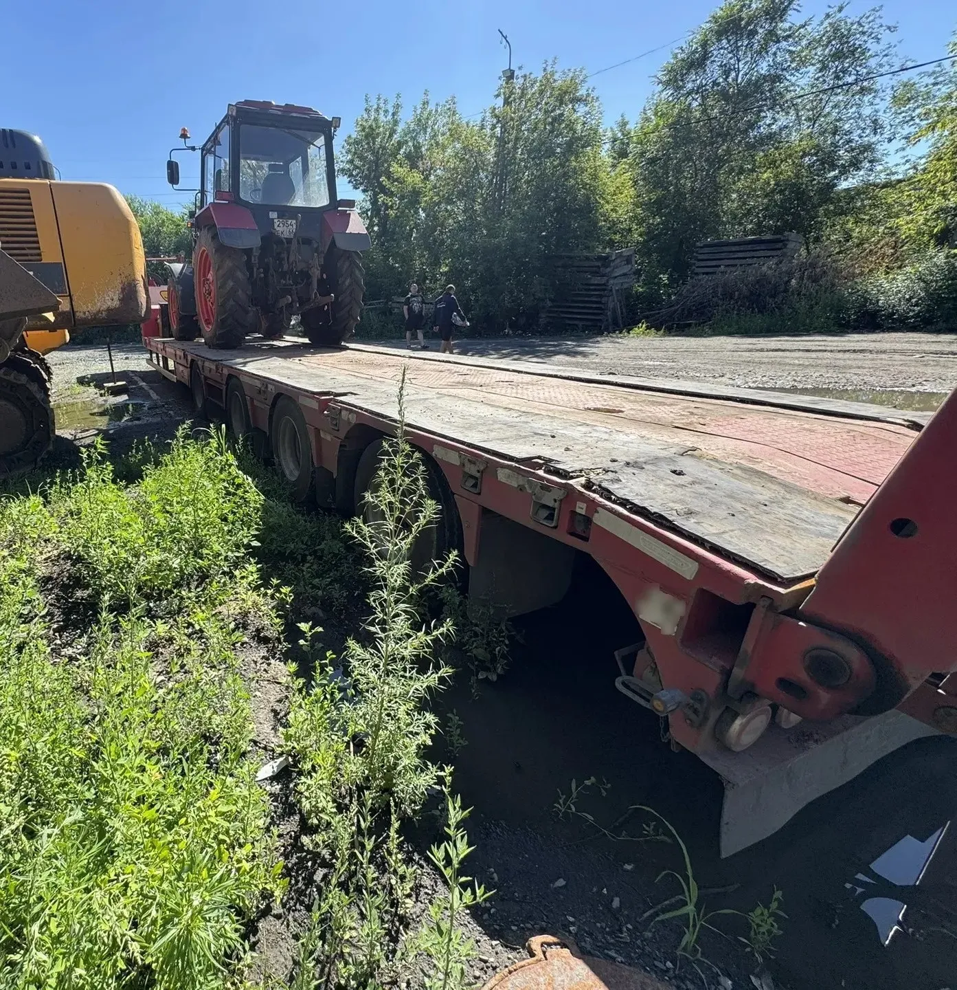 Ютерборг 9852* Полуприцеп тяжеловоз 4 оси, фото 2