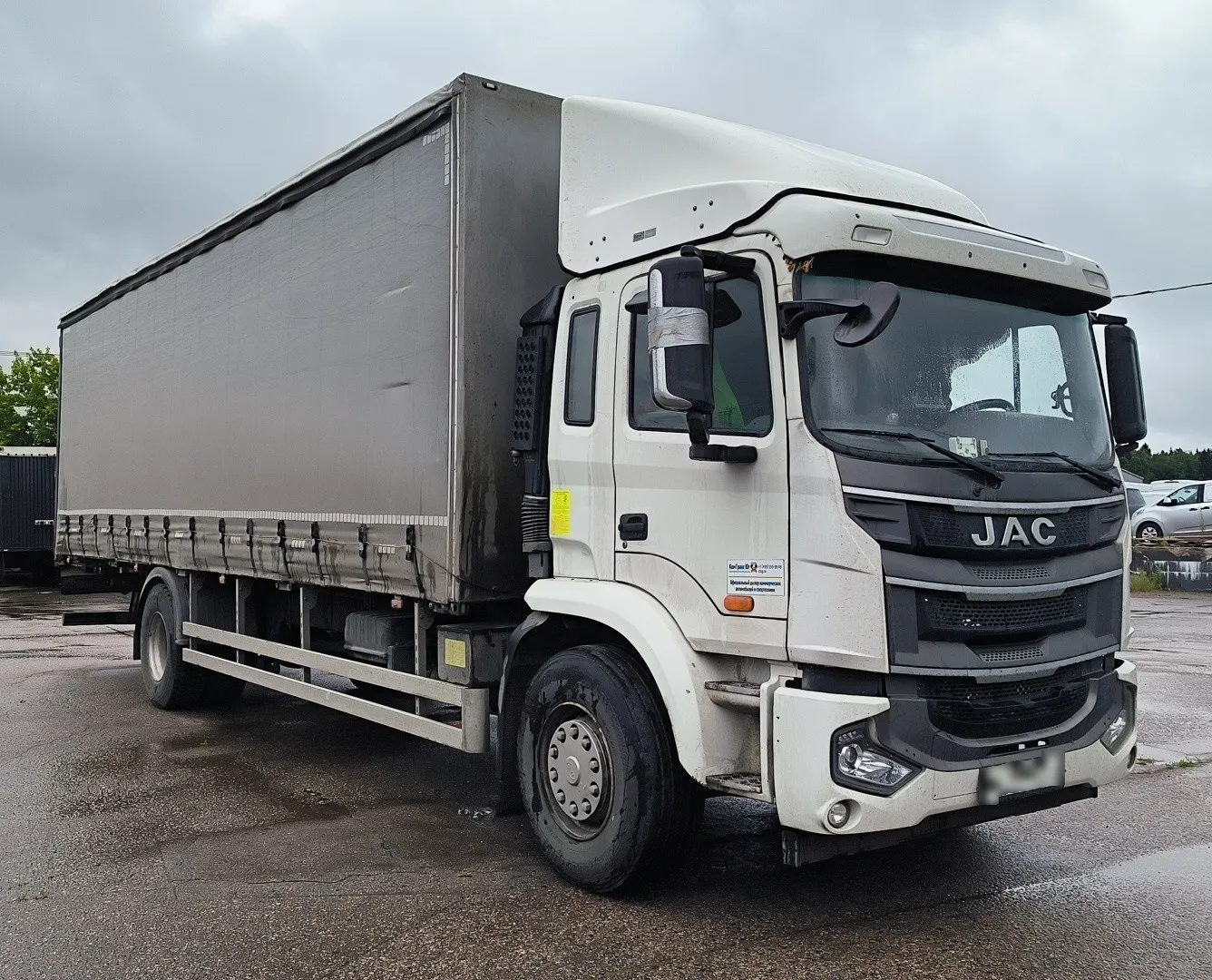 СПЕЦМОБИЛЬ-НН 2818* на шасси JAC N200 4x2 Бортовой (Евроборт), фото 2