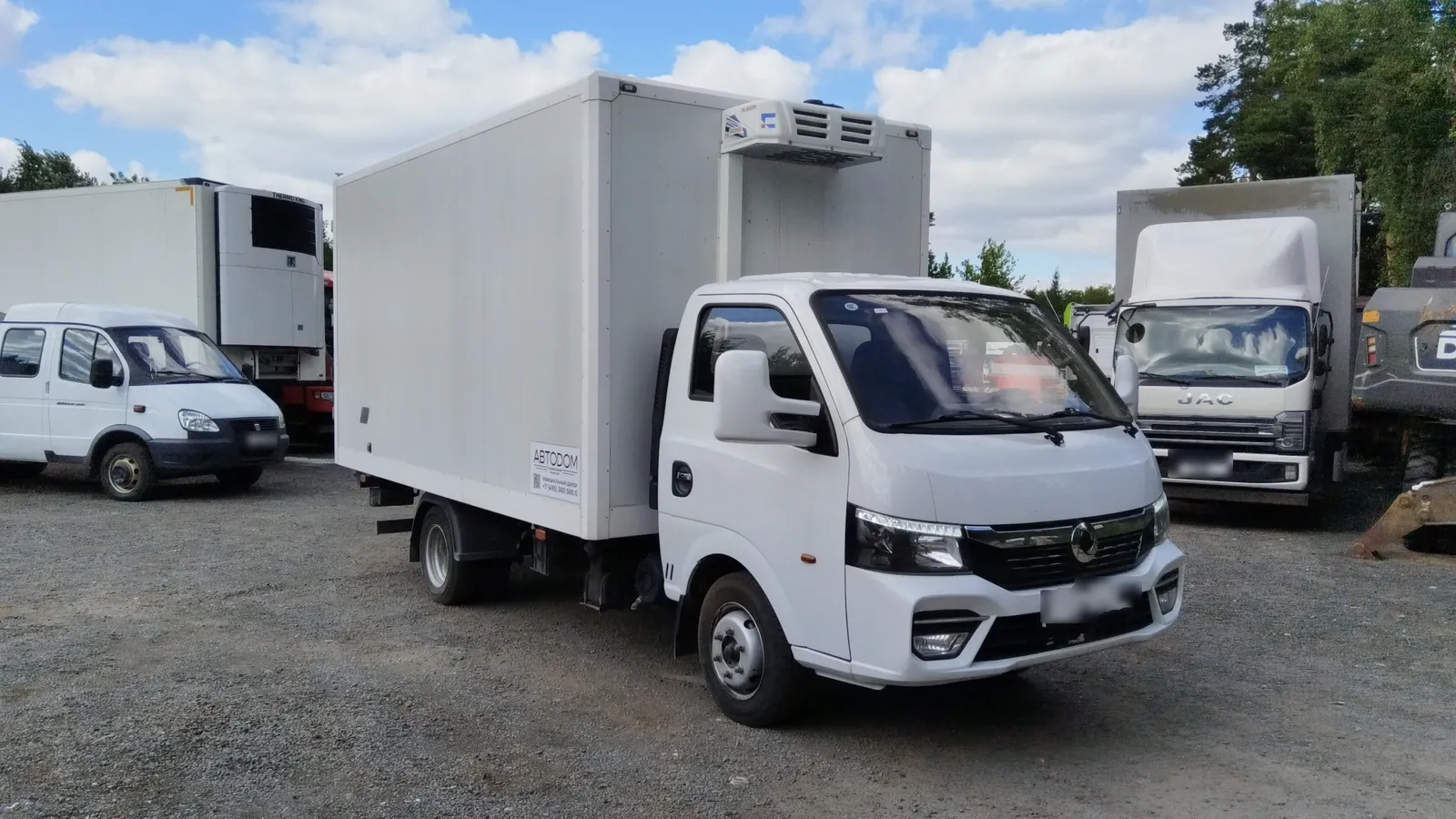 СПЕЦМОБИЛЬ-НН 2818* на шасси JUNGFENG Q35L Изотермический/рефрижератор, фото 2