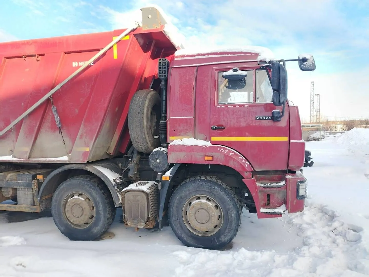 КАМАЗ 65201 8x4 Самосвал, фото 3
