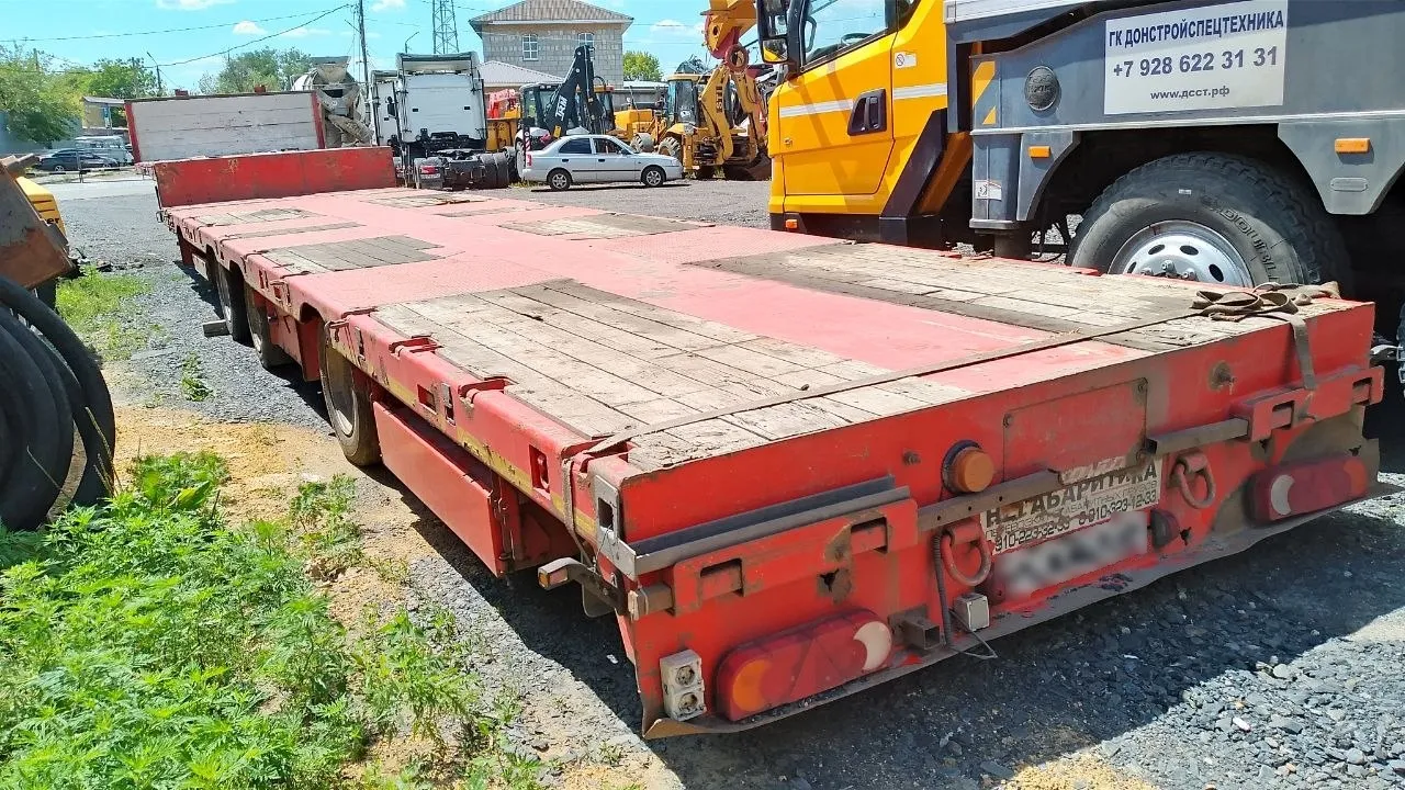 Тверьстроймаш 993941 Полуприцеп тяжеловоз 4 оси, фото 4