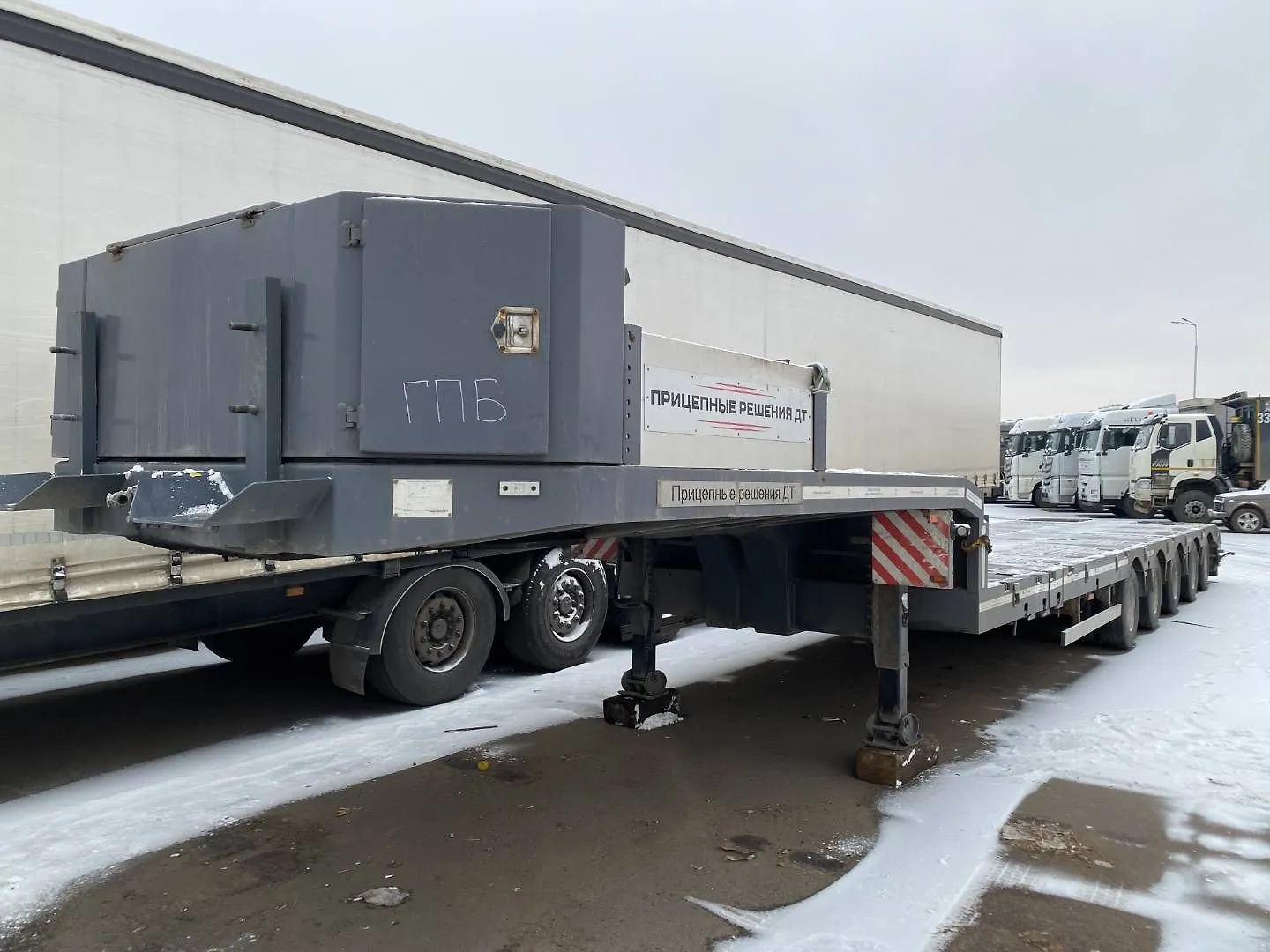 ДЕЛО Техники 9835* Полуприцеп тяжеловоз 5 осей, фото 3