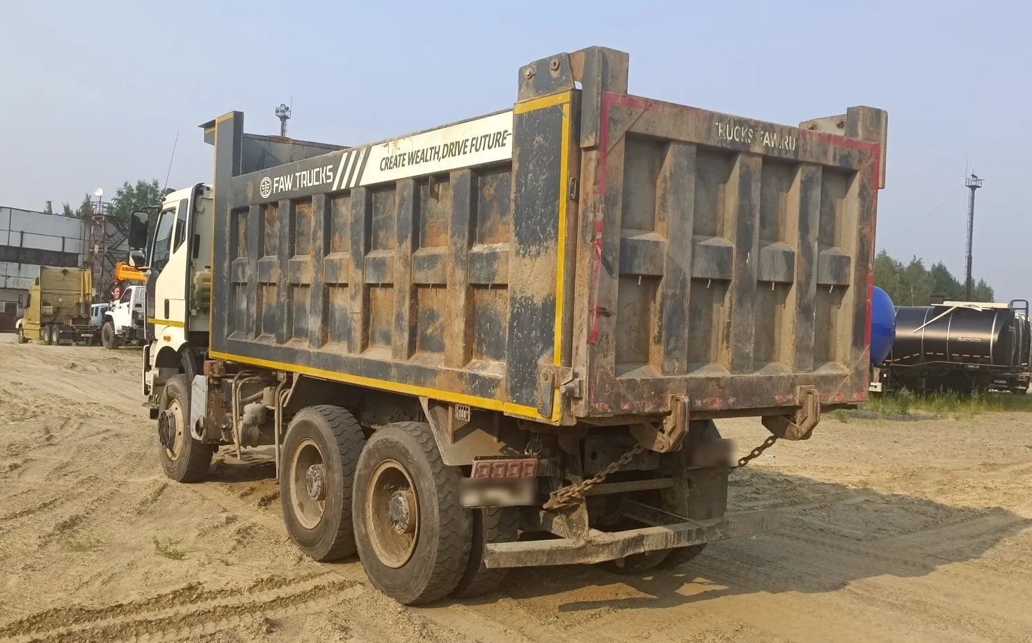 FAW J6* 6x6 Самосвал, фото 4