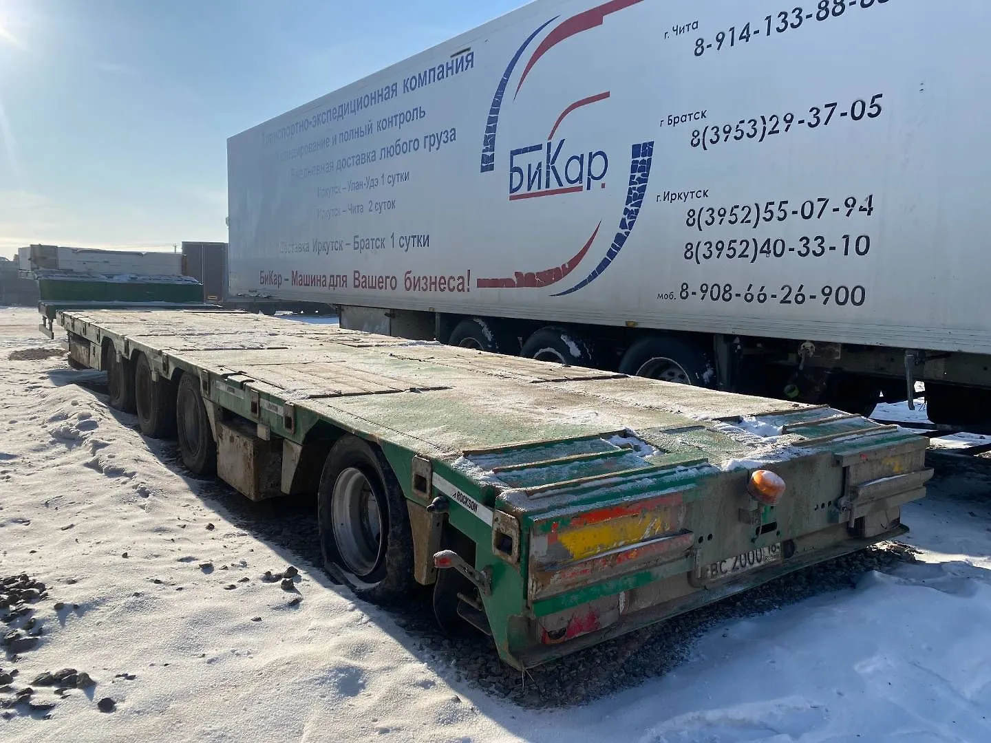 Rockson 9891* Полуприцеп тяжеловоз 3 оси, фото 3