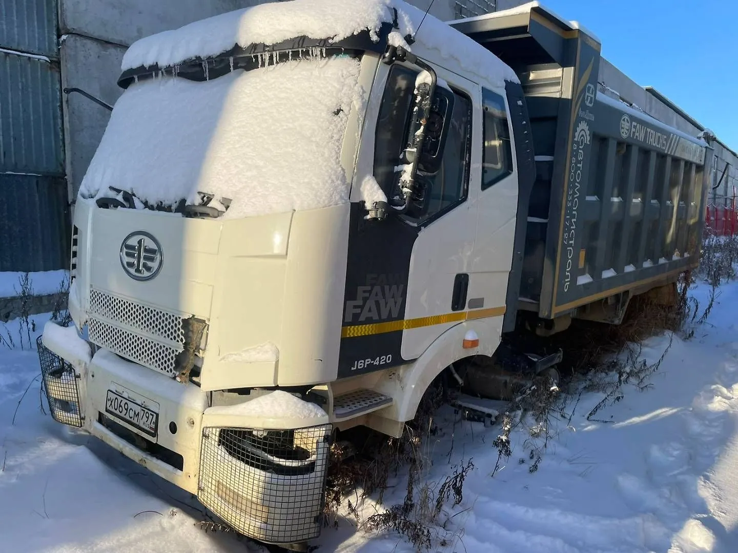 FAW J6 6x6 Самосвал, фото 2