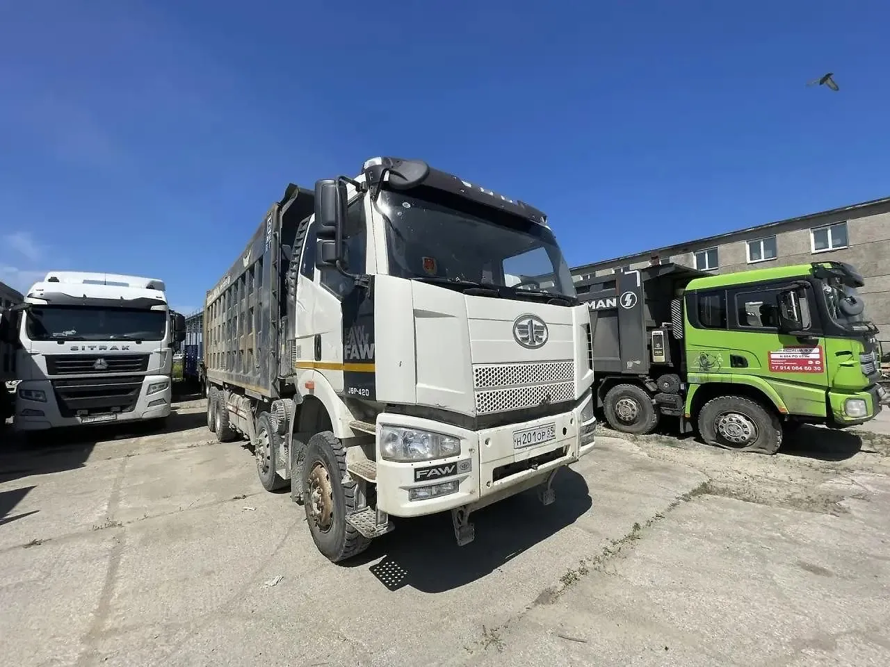 FAW J6 8x4 Самосвал, фото 2