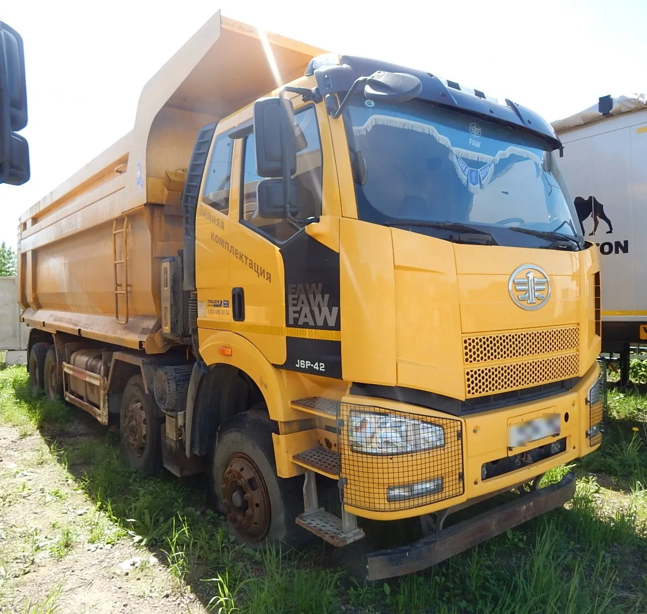 FAW J6 8x4 Самосвал, фото 2