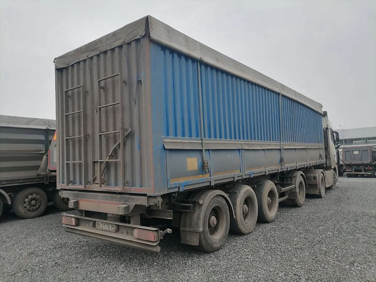 Тонар 9598 Полуприцеп зерновоз, фото 4