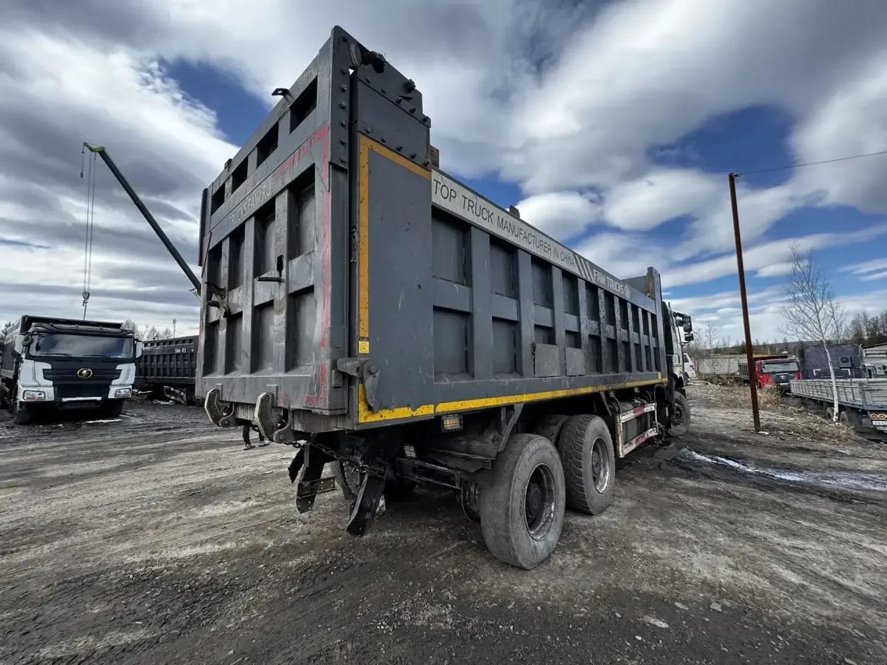 FAW J6 8x4 Самосвал, фото 3