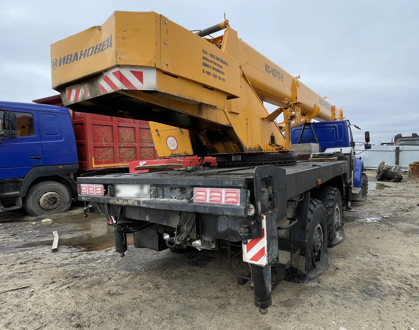 Ивановец КС-45717-2 на шасси URAL NEXT 4320 6x6 Автокран, фото 3