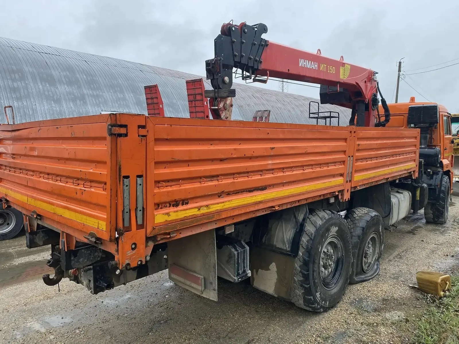 КАМАЗ (КАЗ) КС-55713* на шасси КАМАЗ 43118 6x6 Автокран, фото 3