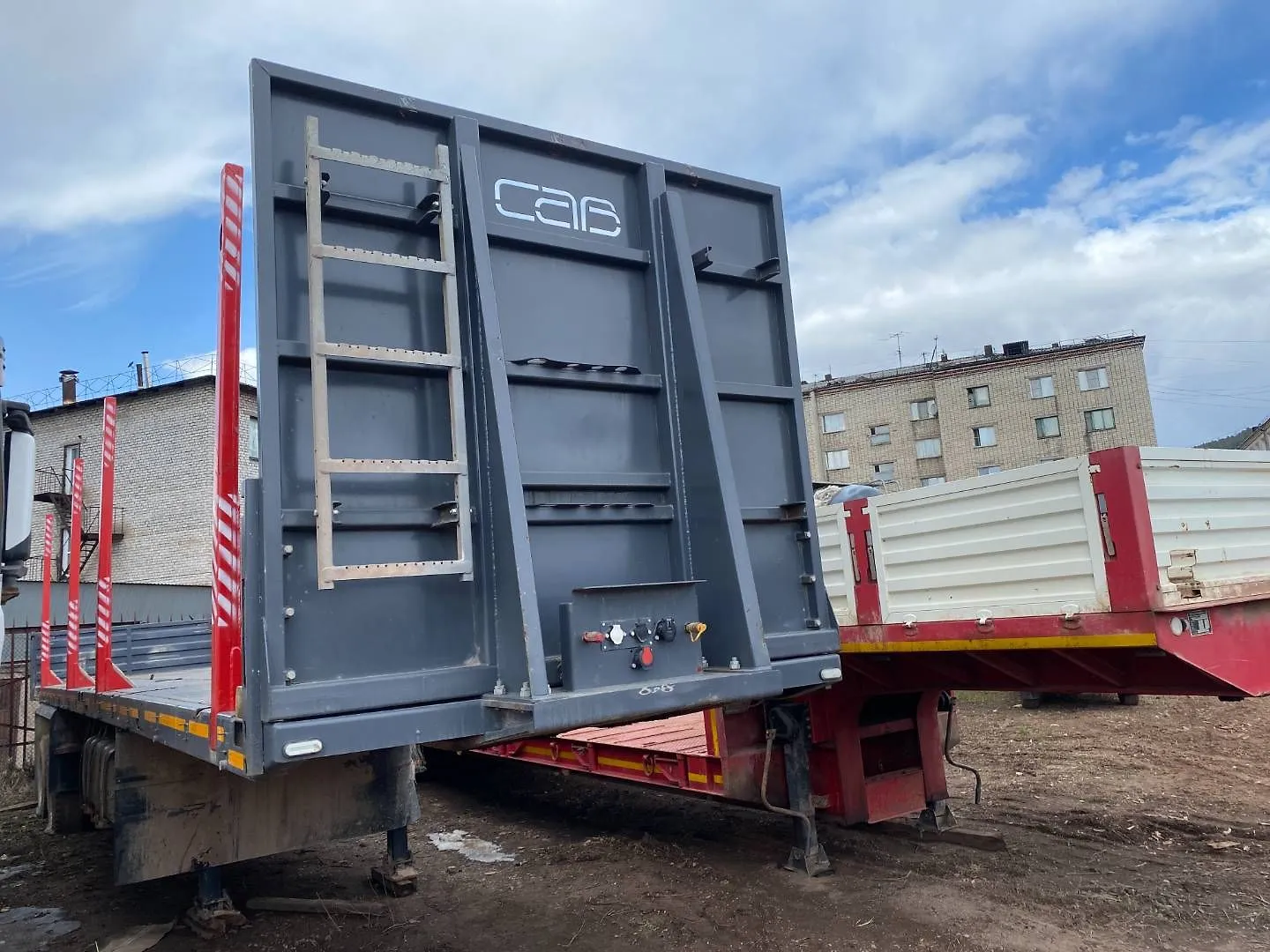 САВ 9318* Полуприцеп тяжеловоз 2 оси, фото 2