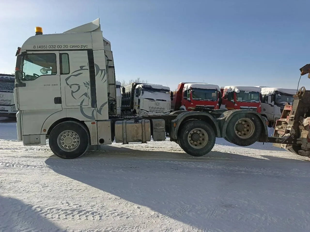 Sitrak C7H 6x4 Седельный тягач, фото 5