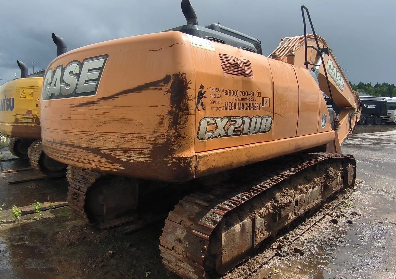 CASE CX210 Экскаватор, фото 3
