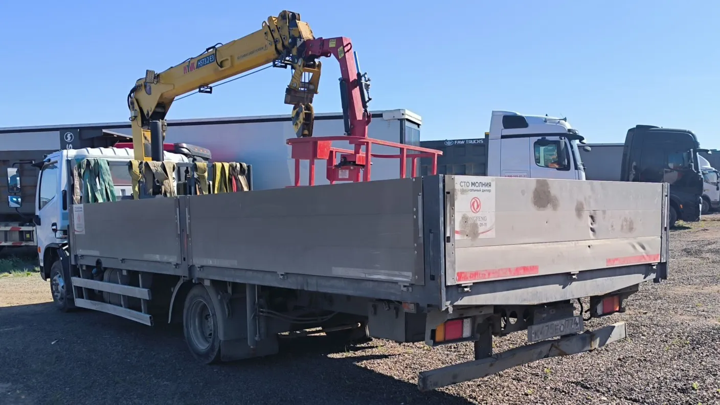 Феникс 78* на шасси Dongfeng C80 4x2 Бортовой с КМУ, фото 4