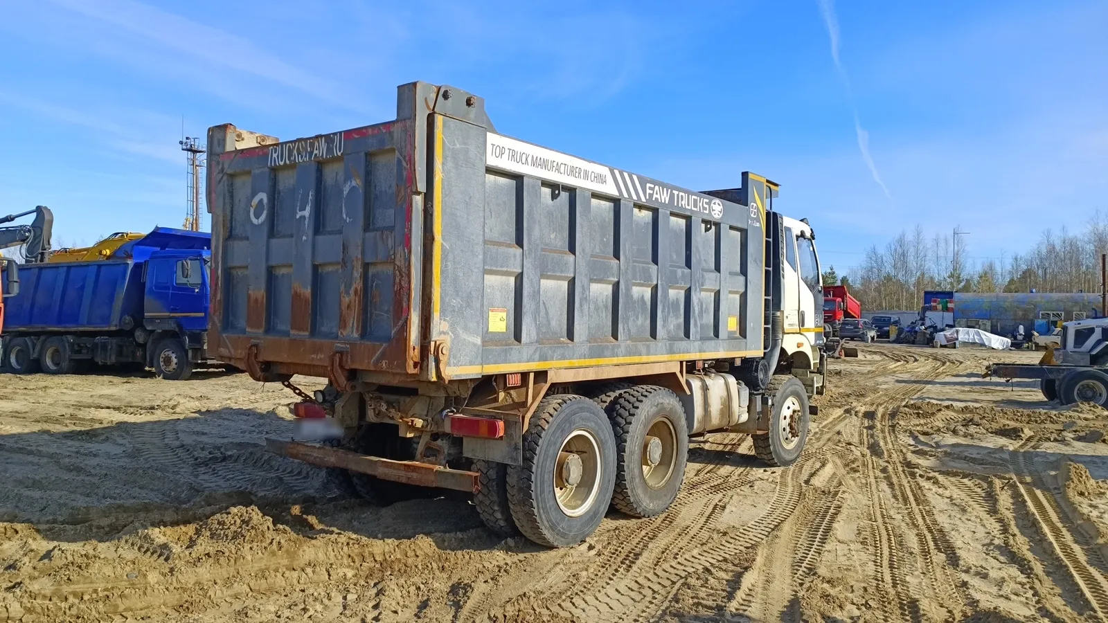FAW J6* 6x6 Самосвал, фото 3