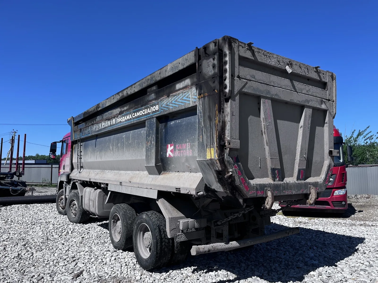 HOWO T5G 8x4 Самосвал, фото 4