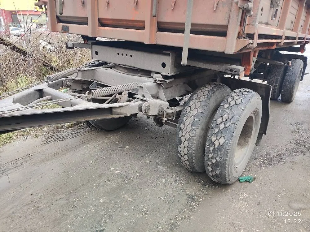 НефАЗ 8560 Прицеп самосвал, фото 4