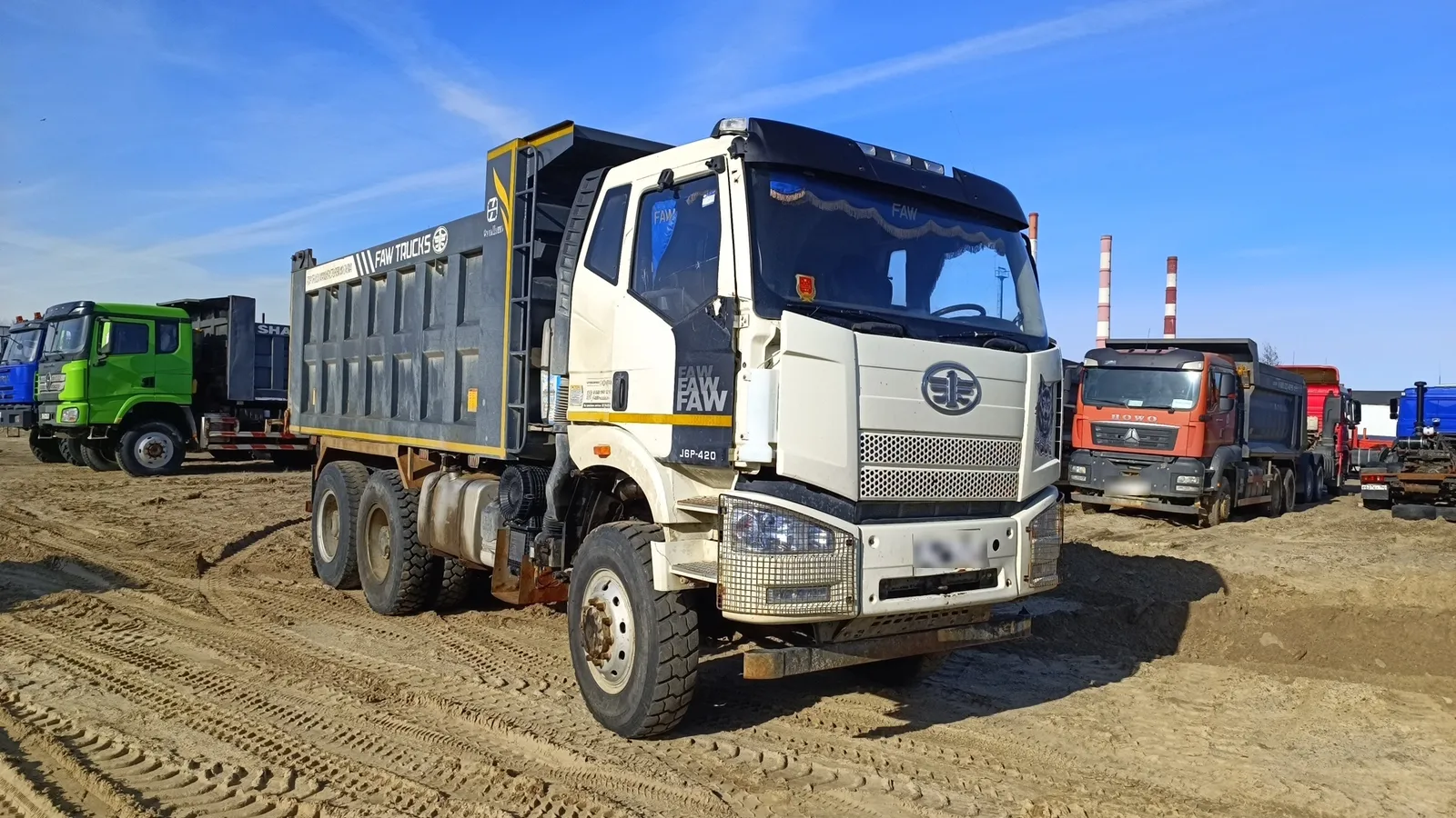 FAW J6* 6x6 Самосвал, фото 2