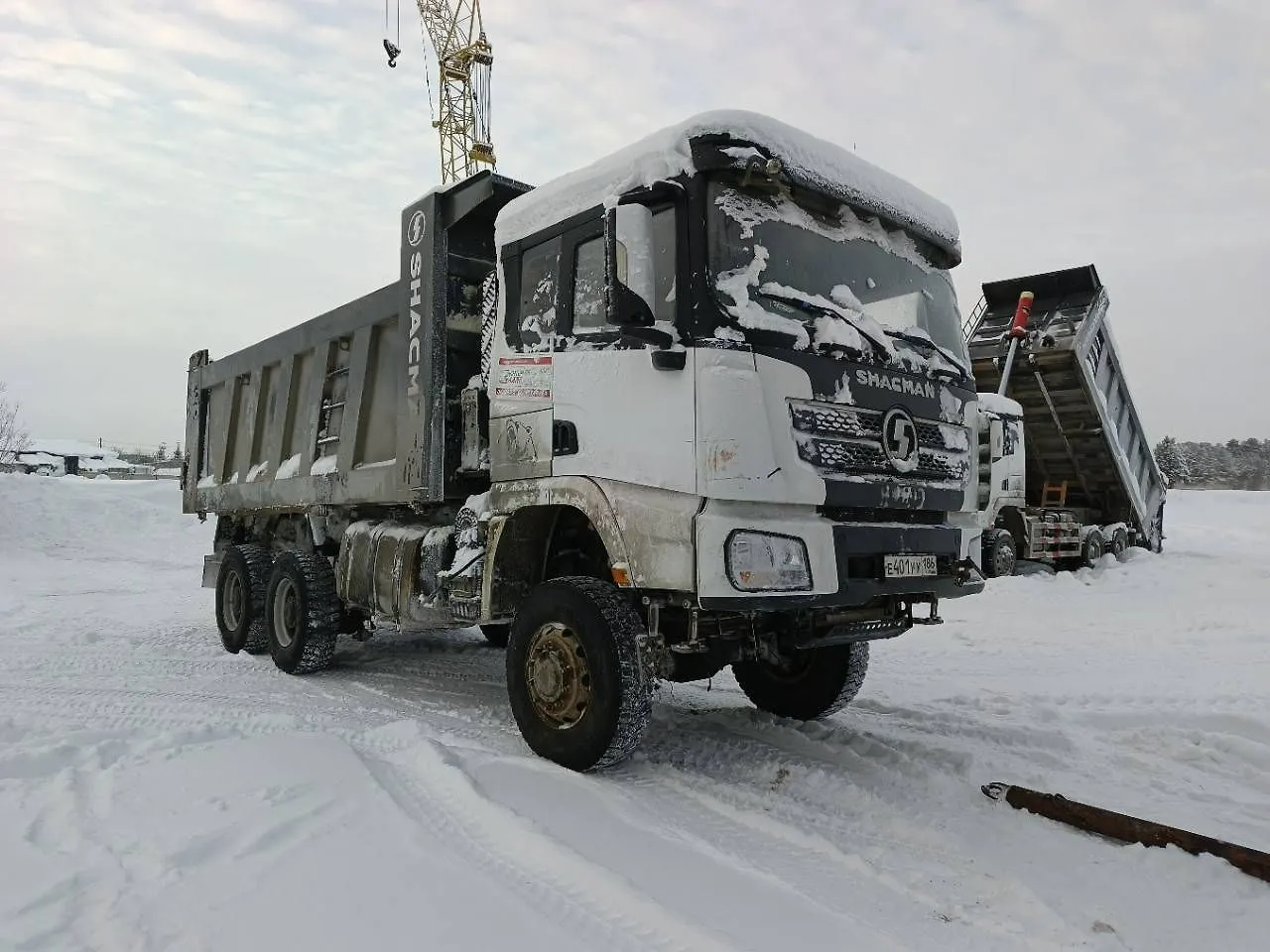 Shacman SX* 6x6 Самосвал, фото 3