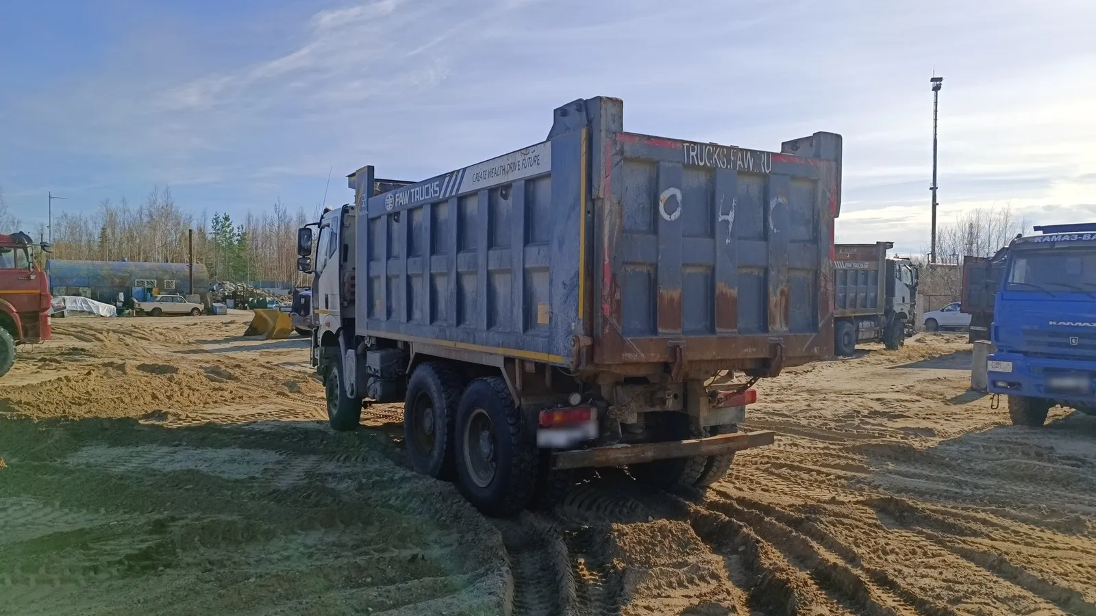 FAW J6* 6x6 Самосвал, фото 4