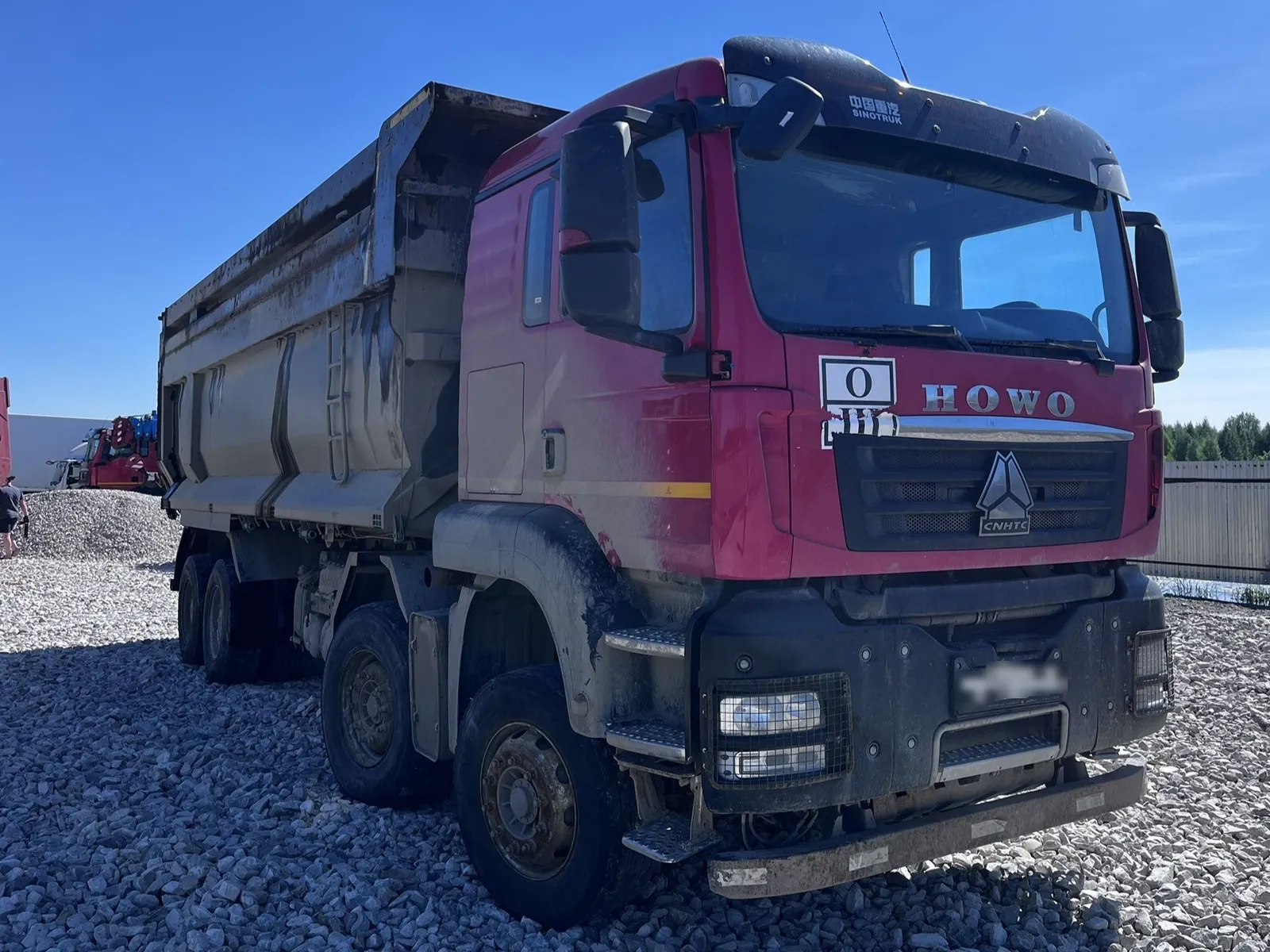 HOWO T5G 8x4 Самосвал, фото 2
