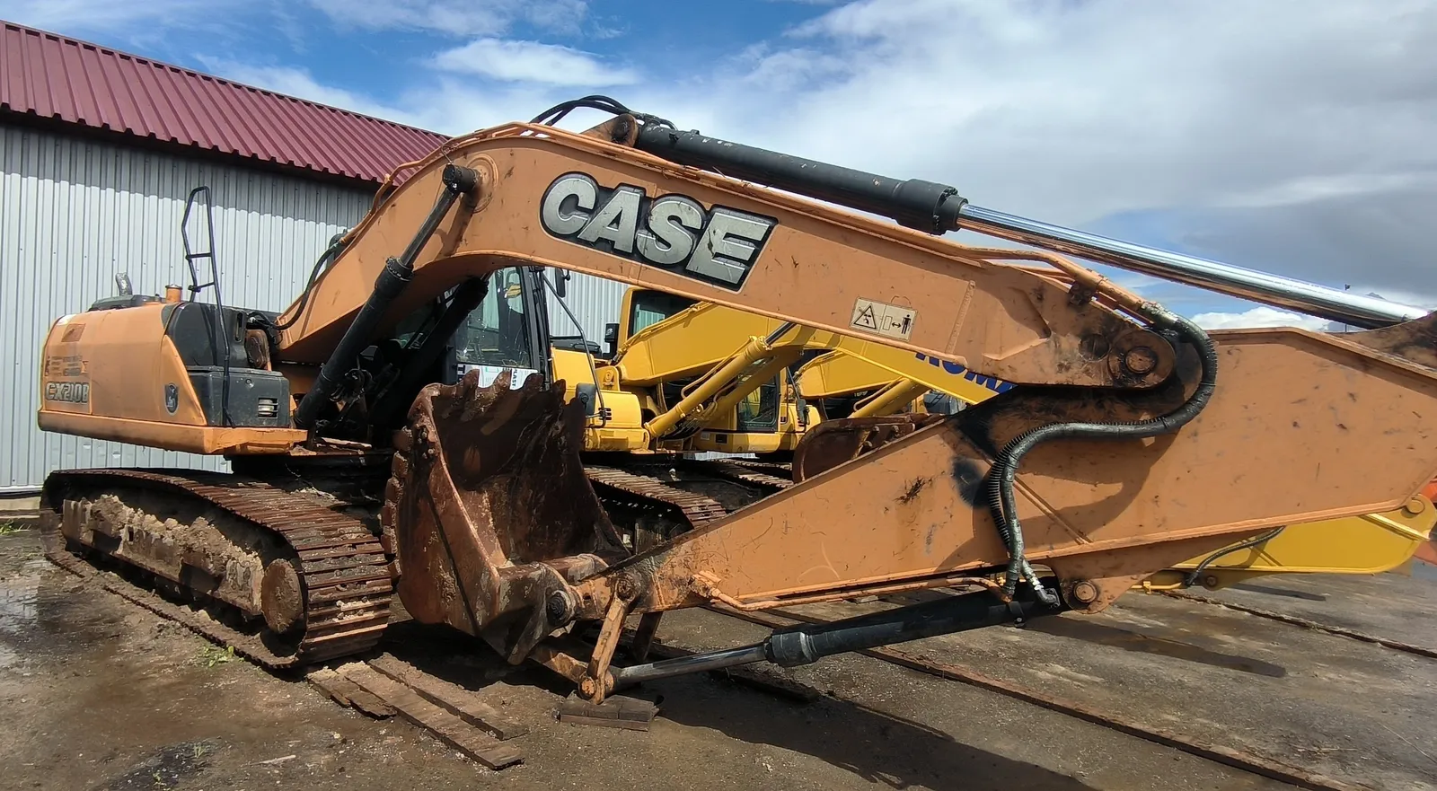 CASE CX210 Экскаватор, фото 2